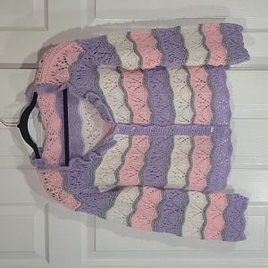 Handmade knitted cardigan